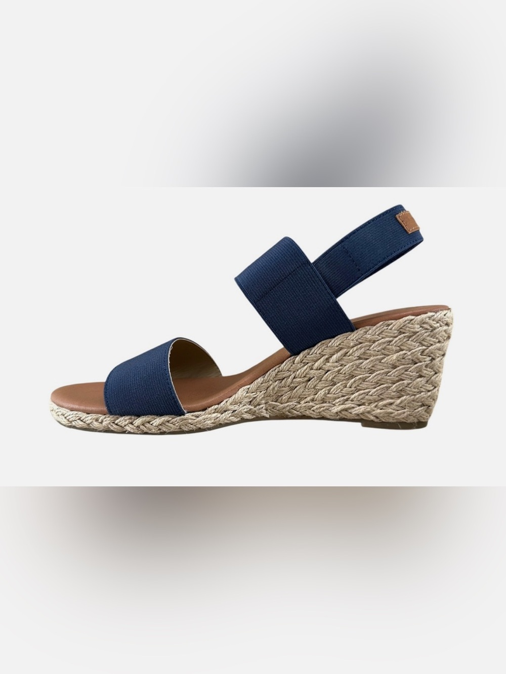Tommy Bahama Sakura Navy Espadrille Wedge Sandal